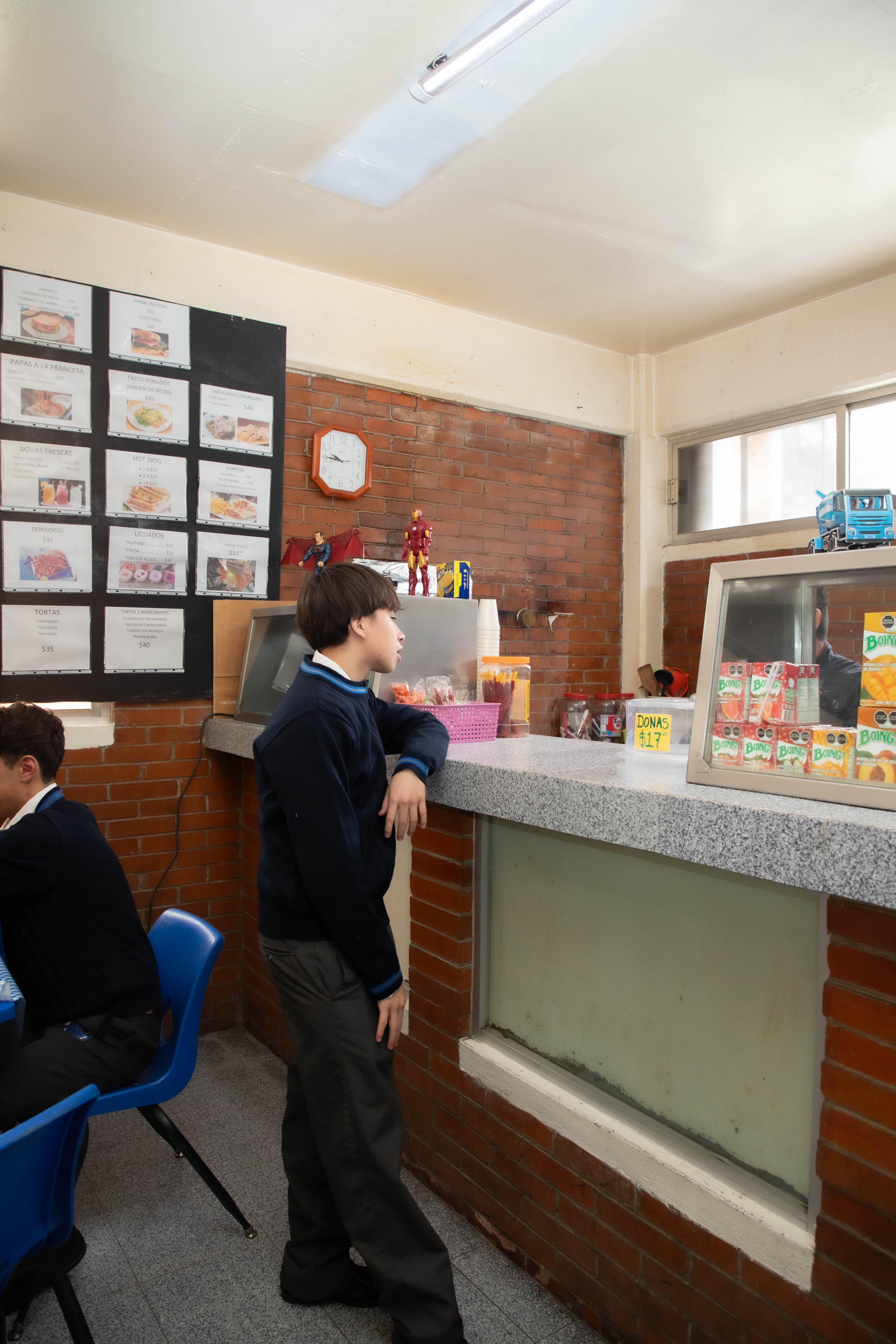 Cafetería mostrador